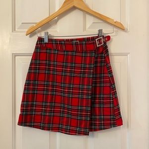 Brandy Melville John Galt Plaid Skirt